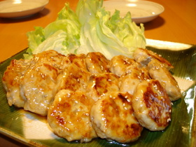 ゴボウ入り☆やわらか豆腐つくねバーグ