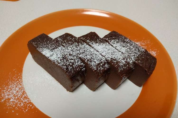チョコレートチーズケーキ スティック レシピ 作り方 By チョビサンtv クックパッド