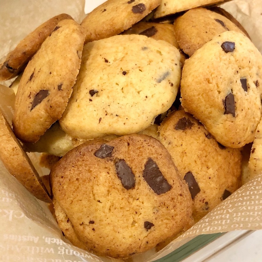 サクサク☆超簡単チョコチップクッキーの画像