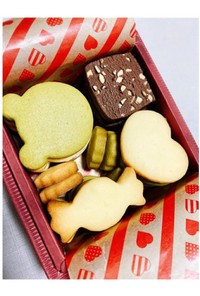 バレンタインに！簡単3種のクッキー缶★