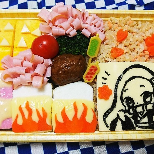 鬼滅の刃 キャラ弁 レシピ 作り方 By よよ子 クックパッド