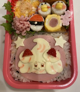 簡単 キャラ弁 ポケモン マホイップ