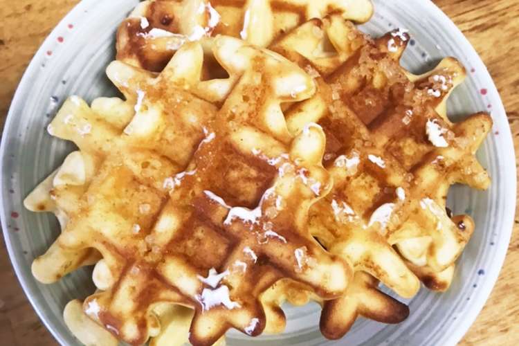 ミッキーワッフル 簡単 レシピ 作り方 By Ysママ クックパッド 簡単おいしいみんなのレシピが378万品