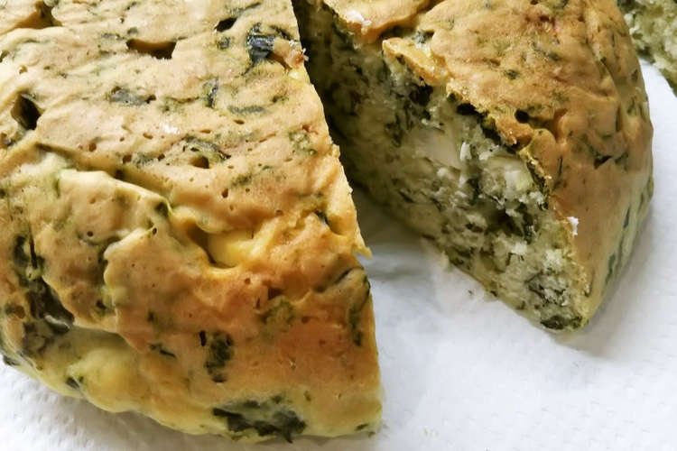 ホットクックで作るほうれん草のケークサレ レシピ 作り方 By クックlo0ali クックパッド