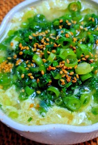 中華風卵と春雨のスープ