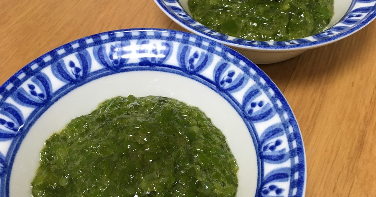 2月初旬 刻みめかぶの麺つゆがけ レシピ 作り方 By ぽんた お酒大好き クックパッド 簡単おいしいみんなのレシピが352万品