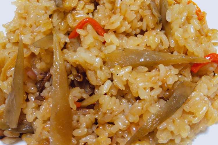 炊き込みおこわ 炊き込みご飯の素を使い レシピ 作り方 By おおみやばあば クックパッド 簡単おいしいみんなのレシピが352万品