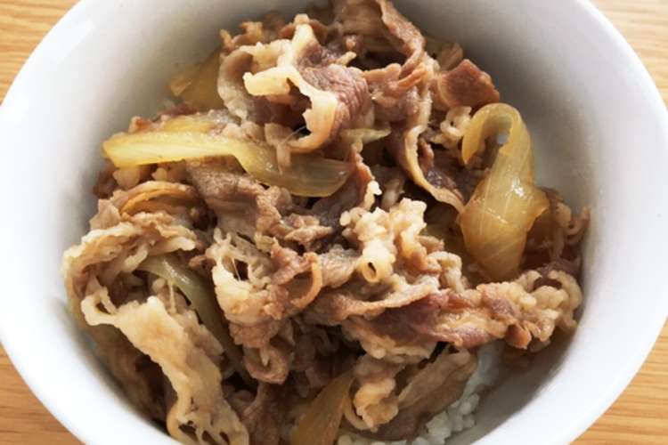 牛丼 レシピ 作り方 By じゅんちのごはん クックパッド 簡単おいしいみんなのレシピが354万品
