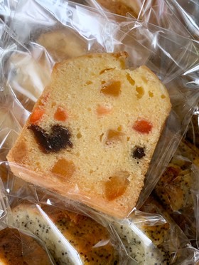 お持たせに…パウンドケーキ〜(^^)v