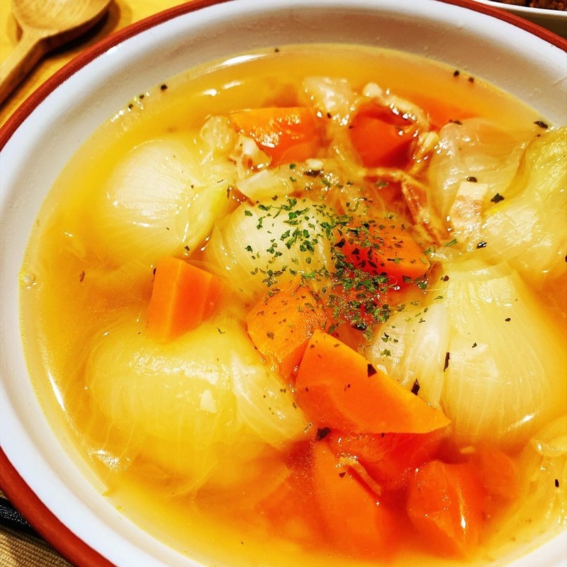 ジャガイモネギスープのレシピ