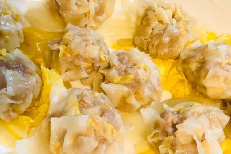 簡単 子供大好き 白菜のやわらか焼売 レシピ 作り方 By きこりカフェ クックパッド 簡単おいしいみんなのレシピが352万品