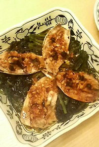 青魚の豆豉醤ソース　レンジ蒸