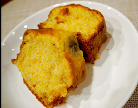米粉のバナナパウンドケーキ
