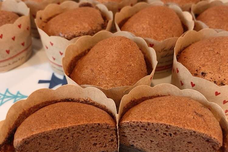簡単大量 生チョコが入ったカップケーキ レシピ 作り方 By クックまいななパパ クックパッド