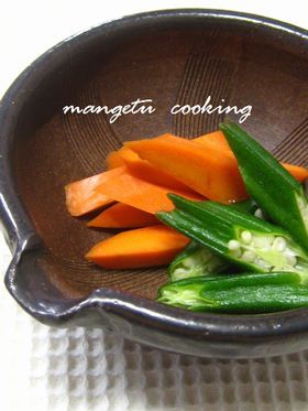 少量作り✿人参のニンニク味噌漬け