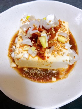 節約おつまみダイエットにも!韓国風豆腐