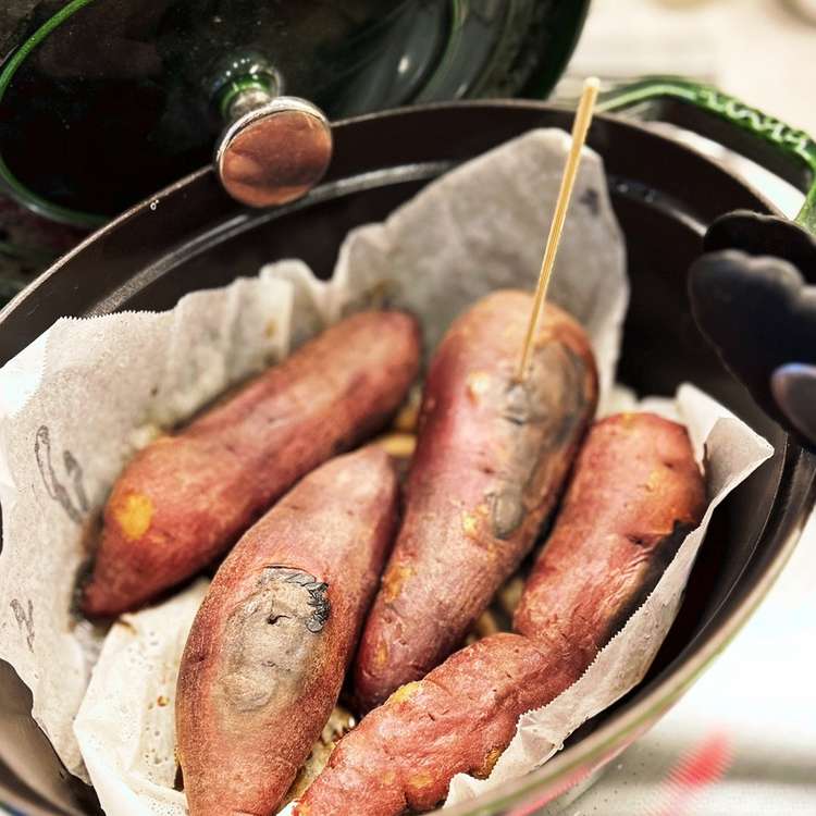 ストウブ焼き芋staubオーバル27cm