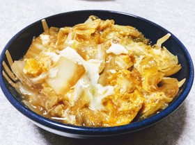 簡単・時短・節約・大量消費!白菜の卵とじ