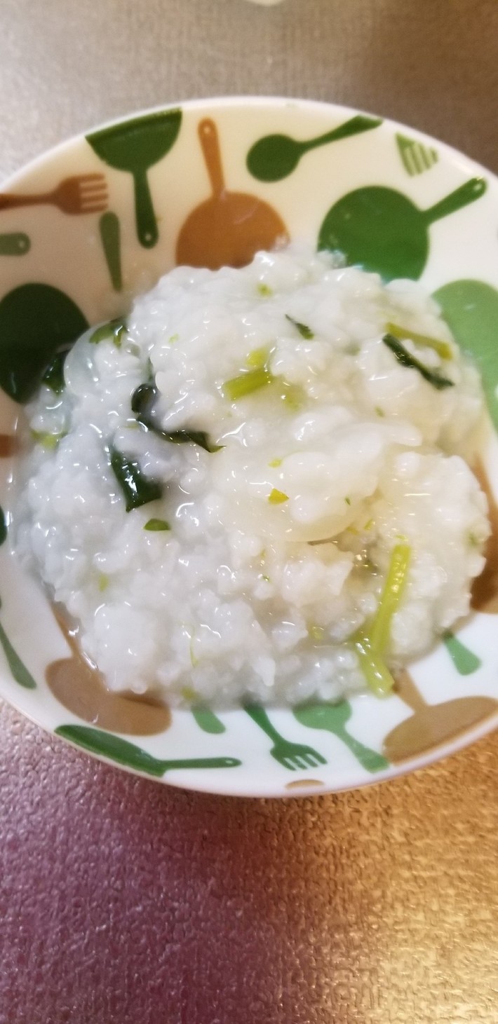 STAUBで簡単♪七草粥(七部粥)♥