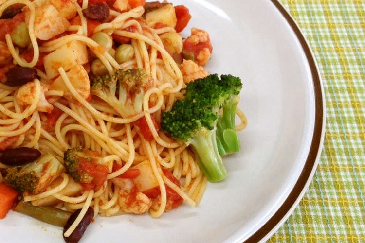 ベジ ヘルシー野菜パスタ レシピ 作り方 By 東京あだち食堂 クックパッド 簡単おいしいみんなのレシピが350万品