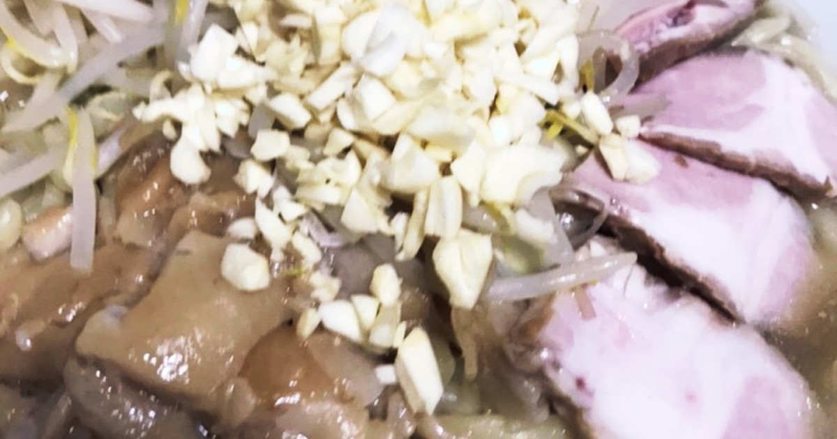 二郎系 背脂塩豚骨鶏ガラ塩ラーメン レシピ 作り方 By クック12hgja クックパッド 簡単おいしいみんなのレシピが352万品