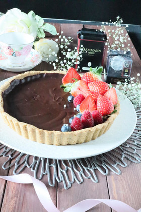 簡単なのに本格的!生チョコタルト