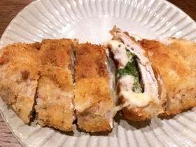 卵液不使用!大葉チーズミルフィーユ豚カツ