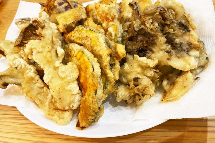 材料一つサクサク天ぷら 下味なし レシピ 作り方 By ひまわりとかすみ草 クックパッド 簡単おいしいみんなのレシピが353万品