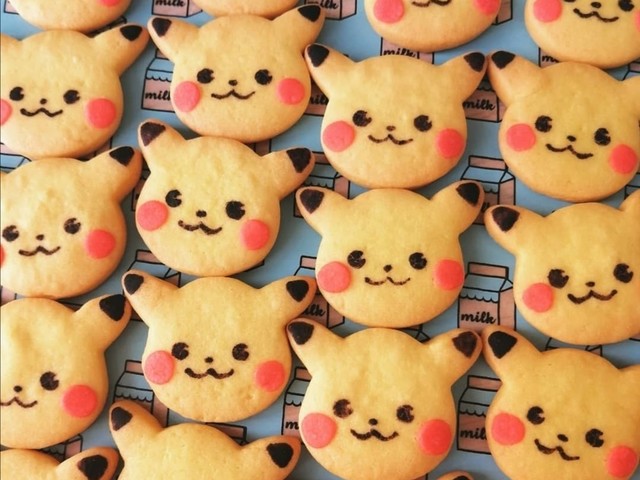 ピカチュウクッキー レシピ 作り方 By Pumママ クックパッド 簡単おいしいみんなのレシピが373万品