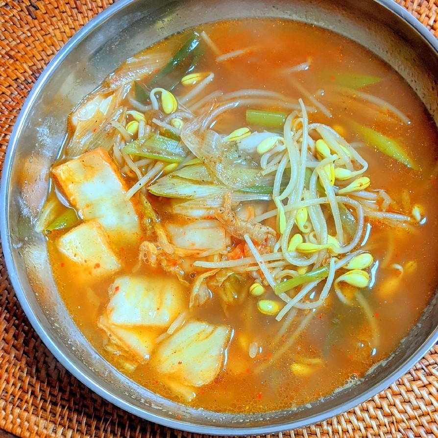 韓国風豆もやしのスープ✿コンナムルクッの画像
