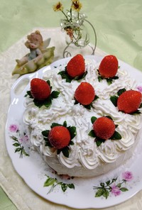苺のショートケーキ15・18・21cm