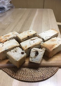 米粉シナモンレーズンミニ食パン（バター）