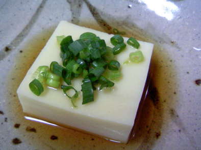 ひよこ豆の豆腐の写真