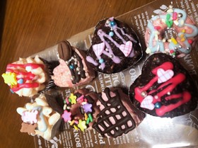 簡単!サクッ、ふわ食感バレンタインチョコ
