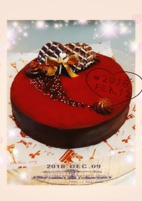 2018  市販菓子デコ★チョコケーキ