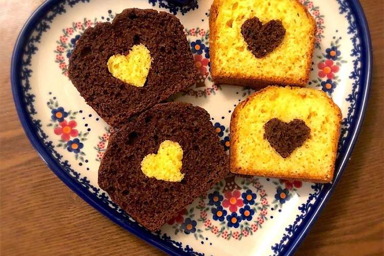簡単 ハートのチョコパウンドケーキ レシピ 作り方 By マミ 元家政婦 クックパッド