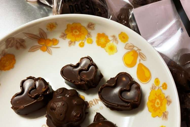 バレンタイン 簡単 柿の種チョコ レシピ 作り方 By Ichimama クックパッド 簡単おいしいみんなのレシピが360万品