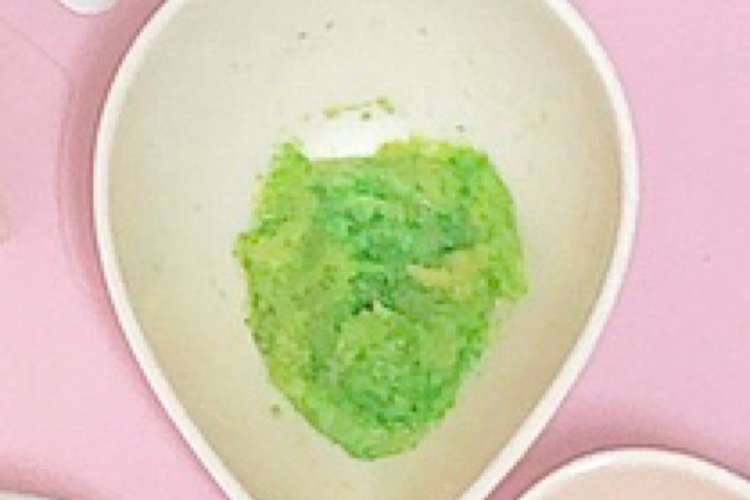 離乳食 ブロッコリーとバナナのとろとろ レシピ 作り方 By H Mama クックパッド 簡単おいしいみんなのレシピが354万品