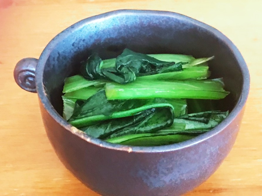 簡単♡毎日食べたい小松菜のシンプル炒めの画像