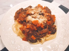 バレンタインにも♡牛肉のラグーソース