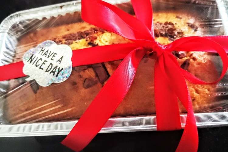 バレンタイン チョコのパウンドケーキ レシピ 作り方 By かえはこりん クックパッド