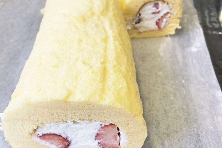 シフォンロールケーキ レシピ 作り方 By 南 千子 クックパッド 簡単おいしいみんなのレシピが353万品