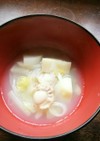 ホタテのスープ