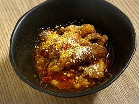 牛すじのトマト煮込み
