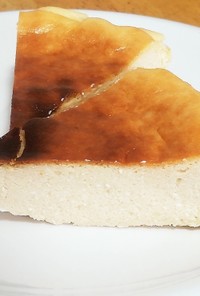米粉と豆乳ヨーグルトのチーズケーキ
