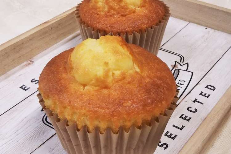 簡単 ふわふわカップケーキ レシピ 作り方 By 4児男子母さんの台所 クックパッド 簡単おいしいみんなのレシピが378万品