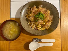 生姜とジャコの和風チャーハン