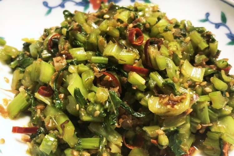 かぶの葉ピリ辛ラー油ふりかけ レシピ 作り方 By りっくう7 クックパッド 簡単おいしいみんなのレシピが370万品