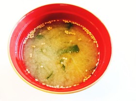 食べる栄養補給!簡単ミネラル味噌汁!