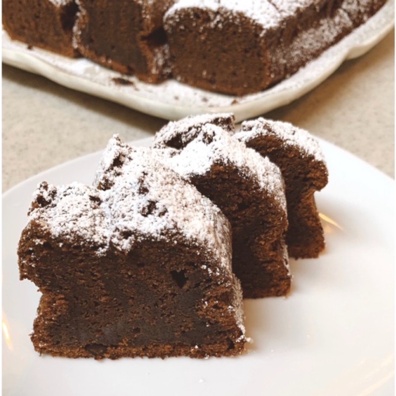 簡単に溶けるチョコレートケーキのレシピ